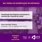340 Defesa de Dissertação de Mestrado