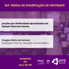 343 Defesa de Dissertação de Mestrado