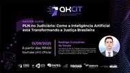 Post Master Class: “PLN no Judiciário: Como a Inteligência Artificial está Transformando a Justiça Brasileira