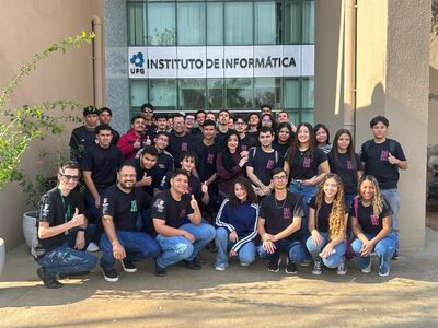 Visita Técnico dos alunos do IF Goiano Campus Hidrolandia Foto 01