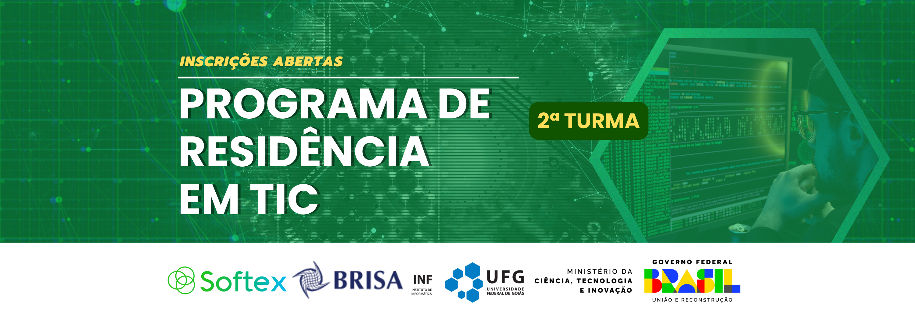 Banner Programa de Residência TIC BRISA - II Turma