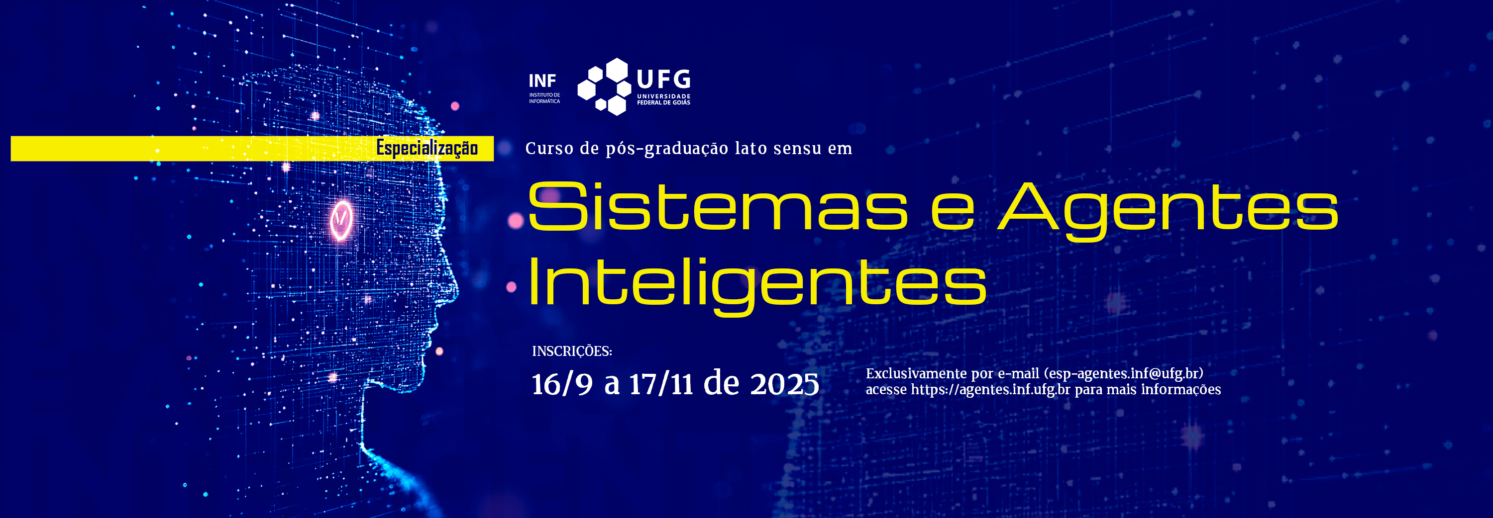 Banner Pós Agentes Inteligentes 2026