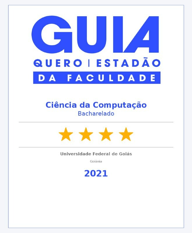 Selo de CC Guia da Faculdade 2021