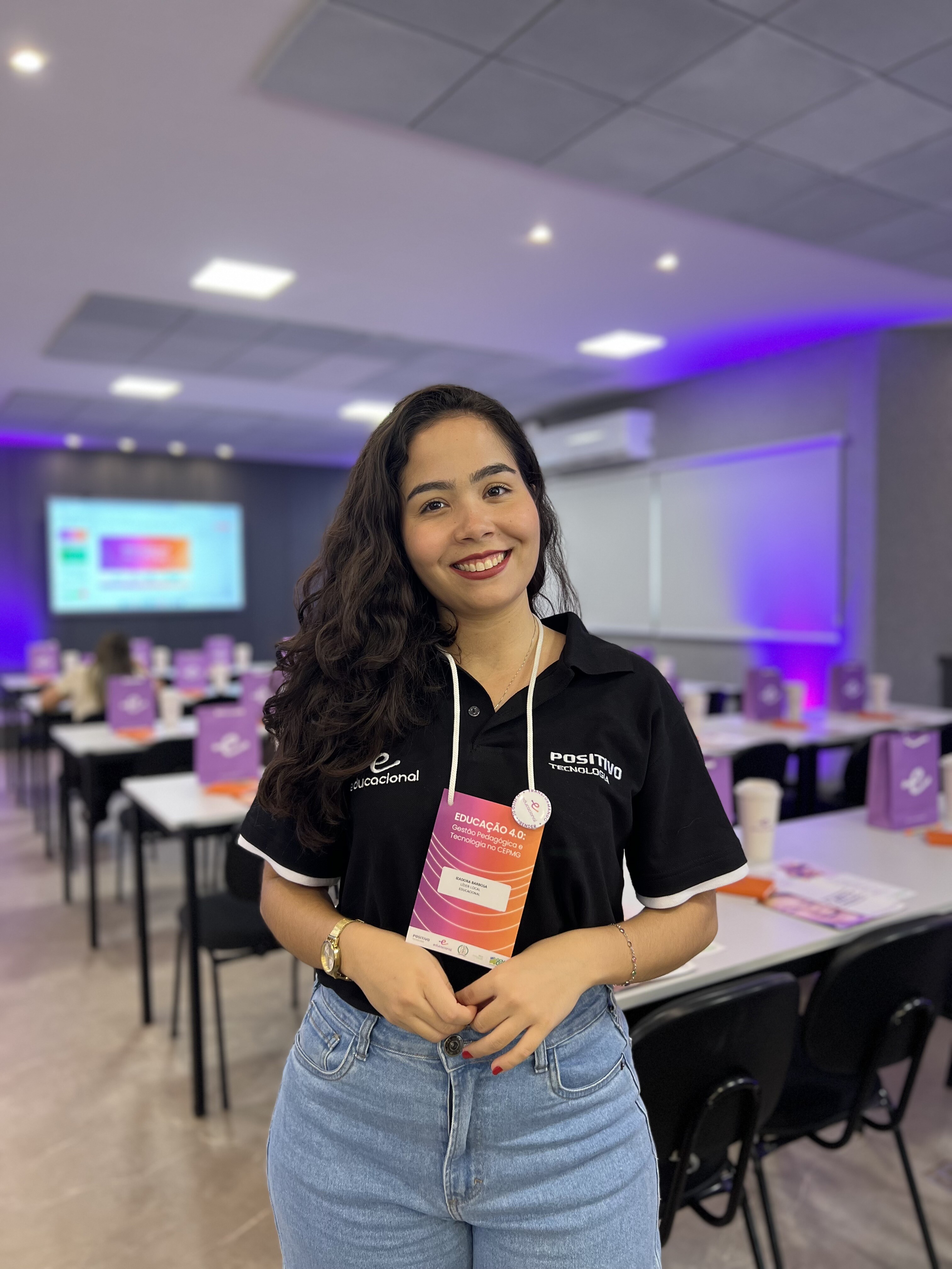 Foto da bolsista Izadora