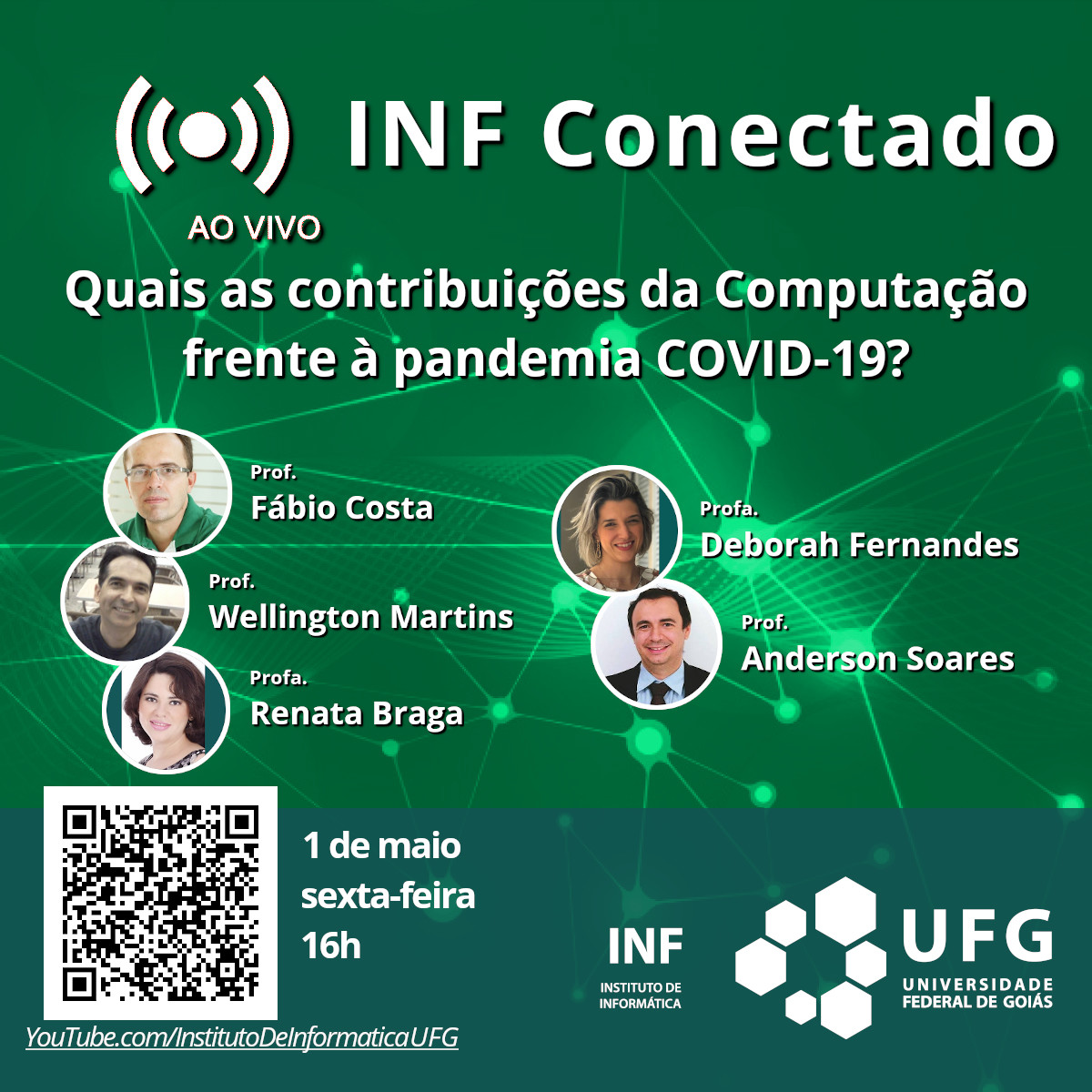 Evento INF Conectado 3 Contribuições COVID