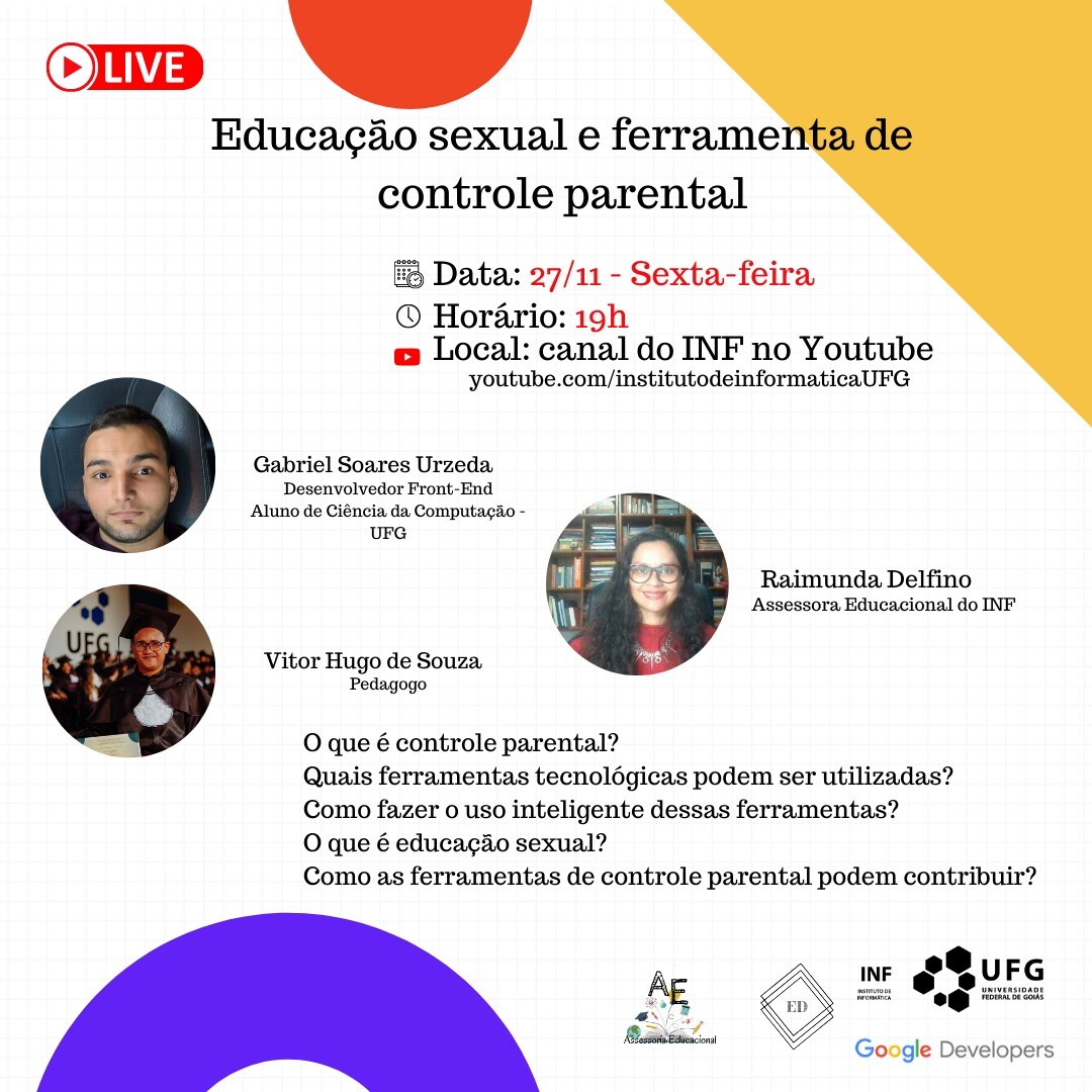 Educação Sexual e Controle de Ferramenta Parental