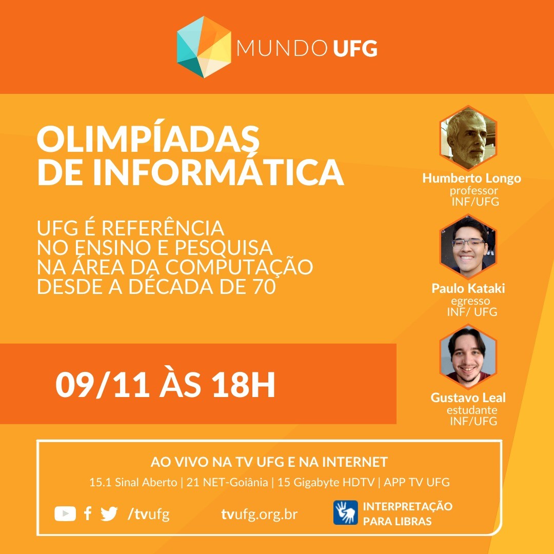 TV UFG - Mundo UFG - Maratona