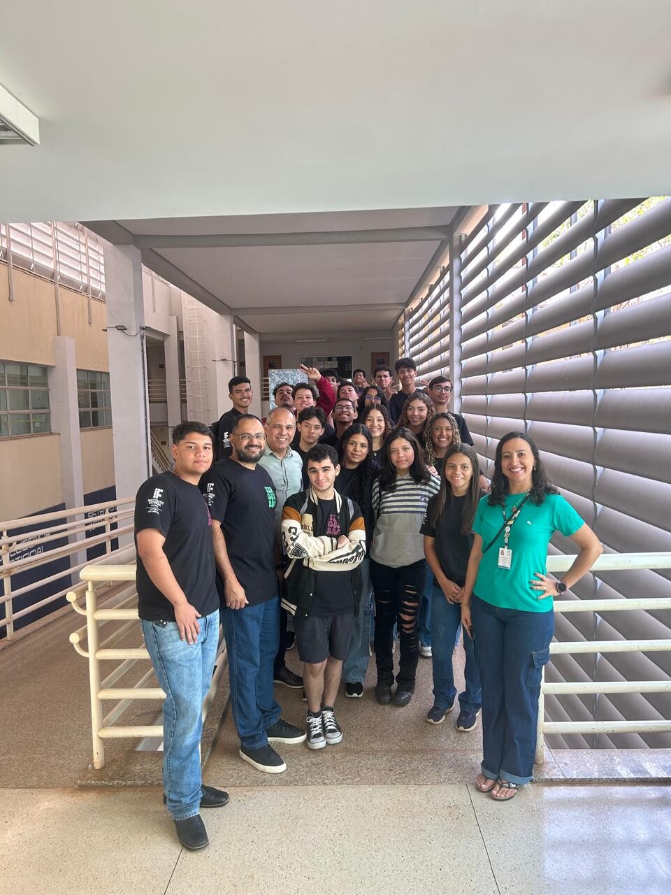 Visita Técnico dos alunos do IF Goiano Campus Hidrolandia Foto 03
