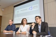 Dirigentes da UFG