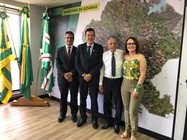 Reitor e vice-reitora da UFG reúnem-se com prefeito de Goiânia 1