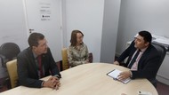 Reitoria da UFG reuniu-se com o secretário de Educação de Goiânia, Marcelo Costa
