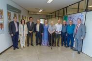 Reitoria recebe antigos gestores da UFG para discutir o Plano Diretor (2025-2035)