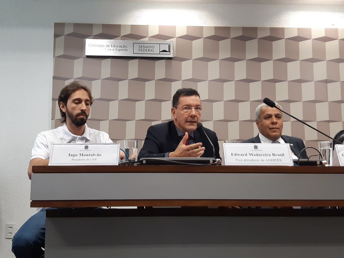 Audiência Pública sobre o Future-se no Senado (Foto: Andifes)