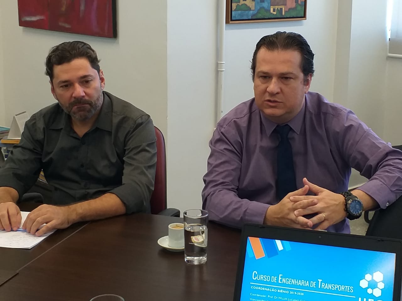 Comissão visita a UFG para avaliação e reconhecimento do curso de Engenharia de Transportes
