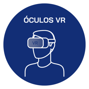 Ícone dos óculos de realidade virtual