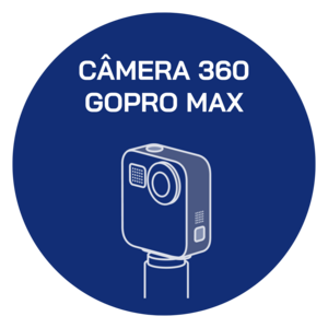 Ícone da câmera GOPRO 360 MAx