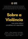 O Grupo de Pesquisa em Direitos Humanos, Questão Racial e Capitalismo Dependente convida para exibição do filme Concerning Violence ("Sobre a Violência", tradução nossa).
O documentário mostra uma série de entrevistas e imagens sobres as lutas por libertação nacional e descolonização na África, com texto de Frantz Fanon ("Os Condenados da Terra"), narração de Lauren Hill e introduzido por Gayatri Spivak.
A atividade, que faz parte da agenda do Novembro Negro 2019 de Jataí, acontecerá ao ar livre, de fora da Biblioteca Flor-do-Cerrado, nesta quarta-feira (13/11), às 18h.