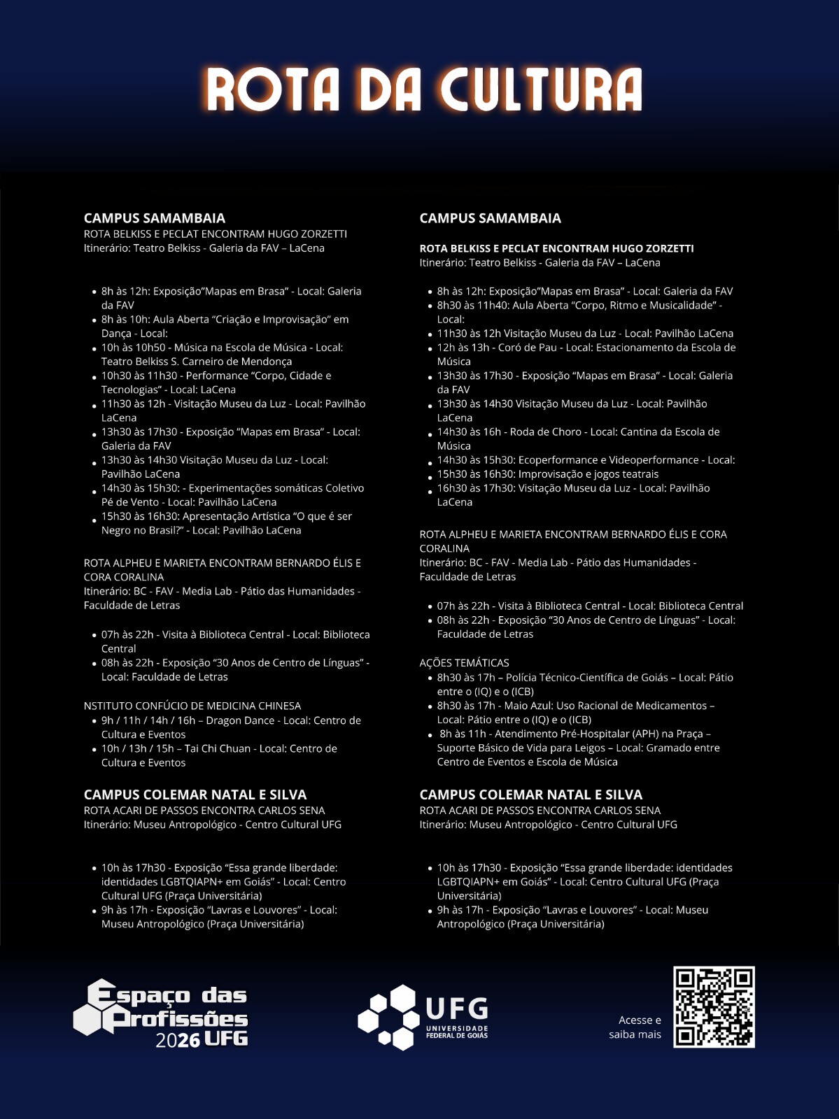 Rota da Cultura - Goiânia