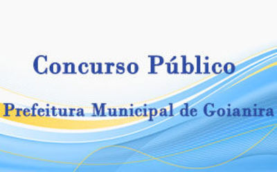 Prefeitura Municipal de Goianira Prefeitura Municipal de Goianira
