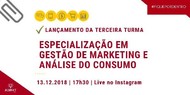 SAVE THE DATE!!! É com muito orgulho que na próxima quinta (13.12) estaremos lançando oficialmente a Turma 3 da Especialização em Gestão de Marketing e...
