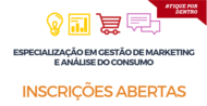 Preparado para impulsionar sua carreira em 2019? As inscrições para a Terceira Turma do MBA em Gestão de Marketing e Análise do Consumo estão abertas. Participe do...