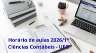 horário de aulas contábeis 2026/1