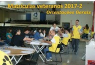 ORIENTA&Ccedil;&Otilde;ES GERAIS MATR&Iacute;CULAS 2017-1. Per&iacute;odo de realiza&ccedil;&atilde;o das matr&iacute;culas 25/07 a 03/08 &ndash; Conforme escalonamento. ATEN&Ccedil;&Atilde;O!...