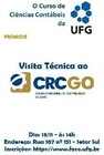  O presente projeto se refere &agrave; visita t&eacute;cnica dos nossos alunos da Universidade Federal de Goi&aacute;s, professores e demais interessados ao Conselho Regional de Contabilidade do...
