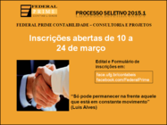 Voc&ecirc;, aluno do curso de Ci&ecirc;ncias Cont&aacute;beis da UFG, pretende ser um profissional diferenciado no mercado de trabalho? Junte-se &agrave; nossa equipe! Est&atilde;o abertas...