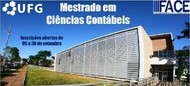O Programa de P&oacute;s-Gradua&ccedil;&atilde;o em Ci&ecirc;ncias Cont&aacute;beis (PPGCC), da Universidade Federal de Goi&aacute;s, torna p&uacute;blico aos interessados que as...