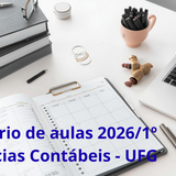 horário de aulas contábeis 2026/1