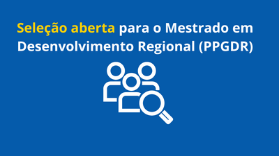 PPGDR aberto