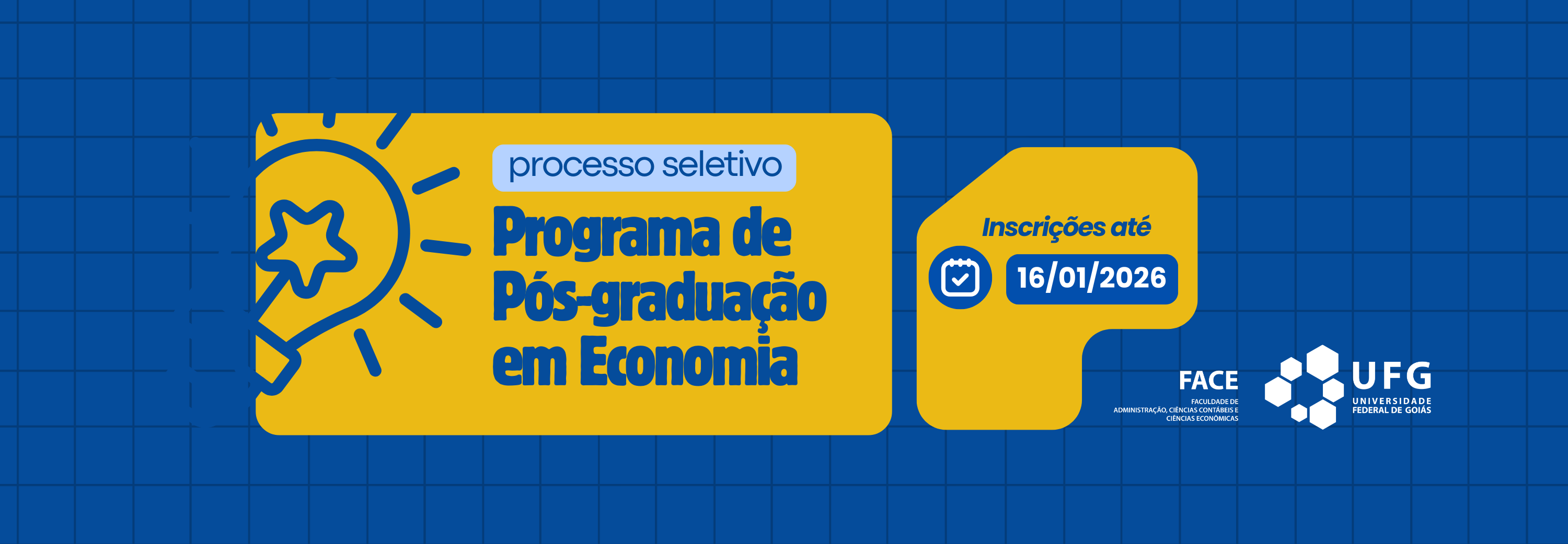 Banner Mestrado Economia