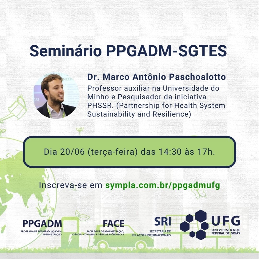Post da palestra de sustentabilidade