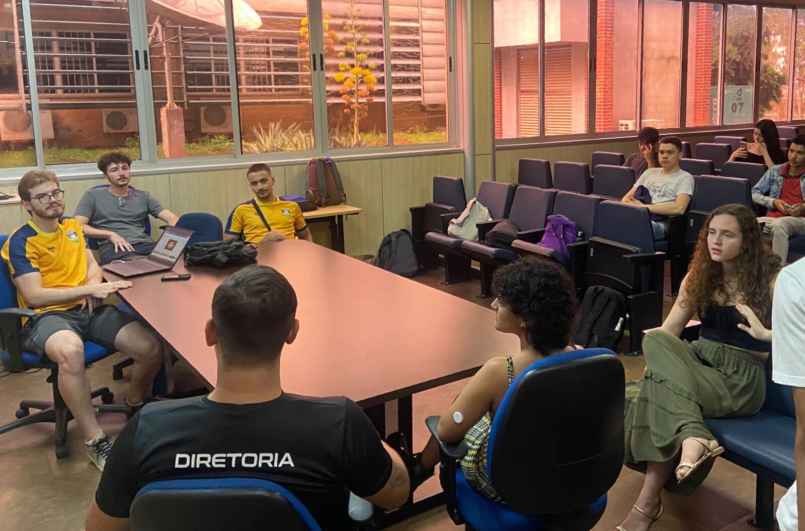 Atividade realizada na quarta-feira com entidades estudantis | Foto: ASCOM/FACE