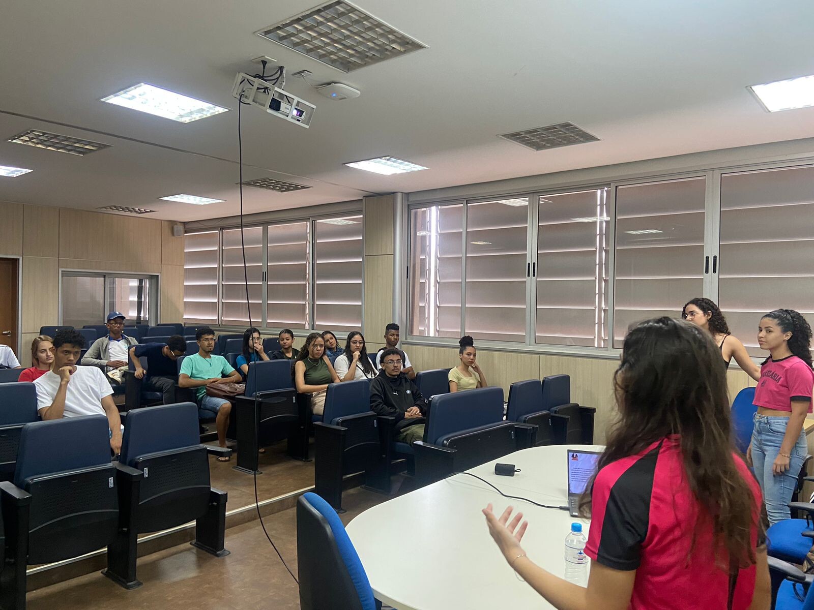 Atividade realizada na quarta-feira com entidades estudantis | Foto: ASCOM/FACE