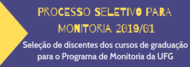 Processo Seletivo para Monitoria 2019/01