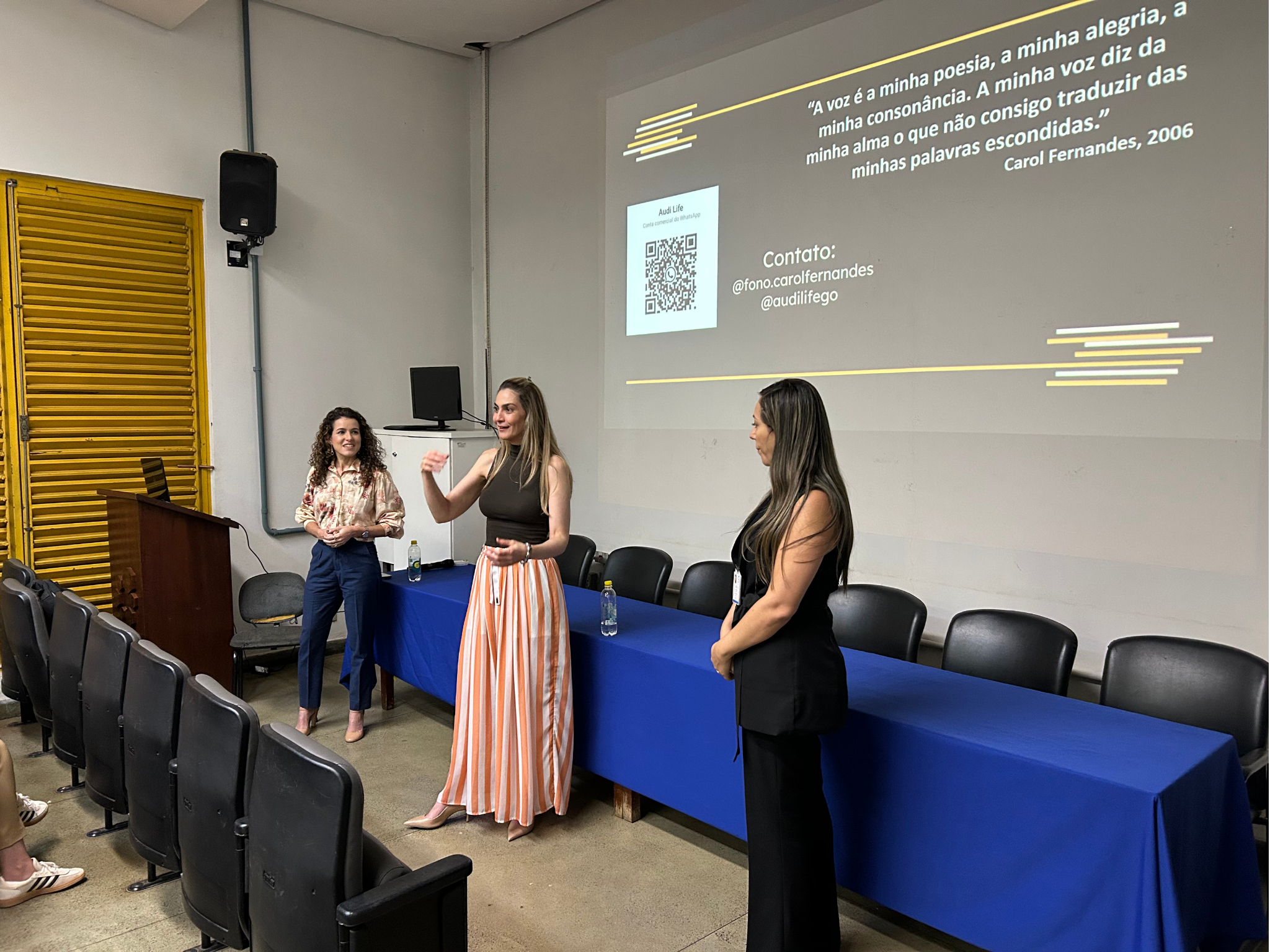 Palestra voz