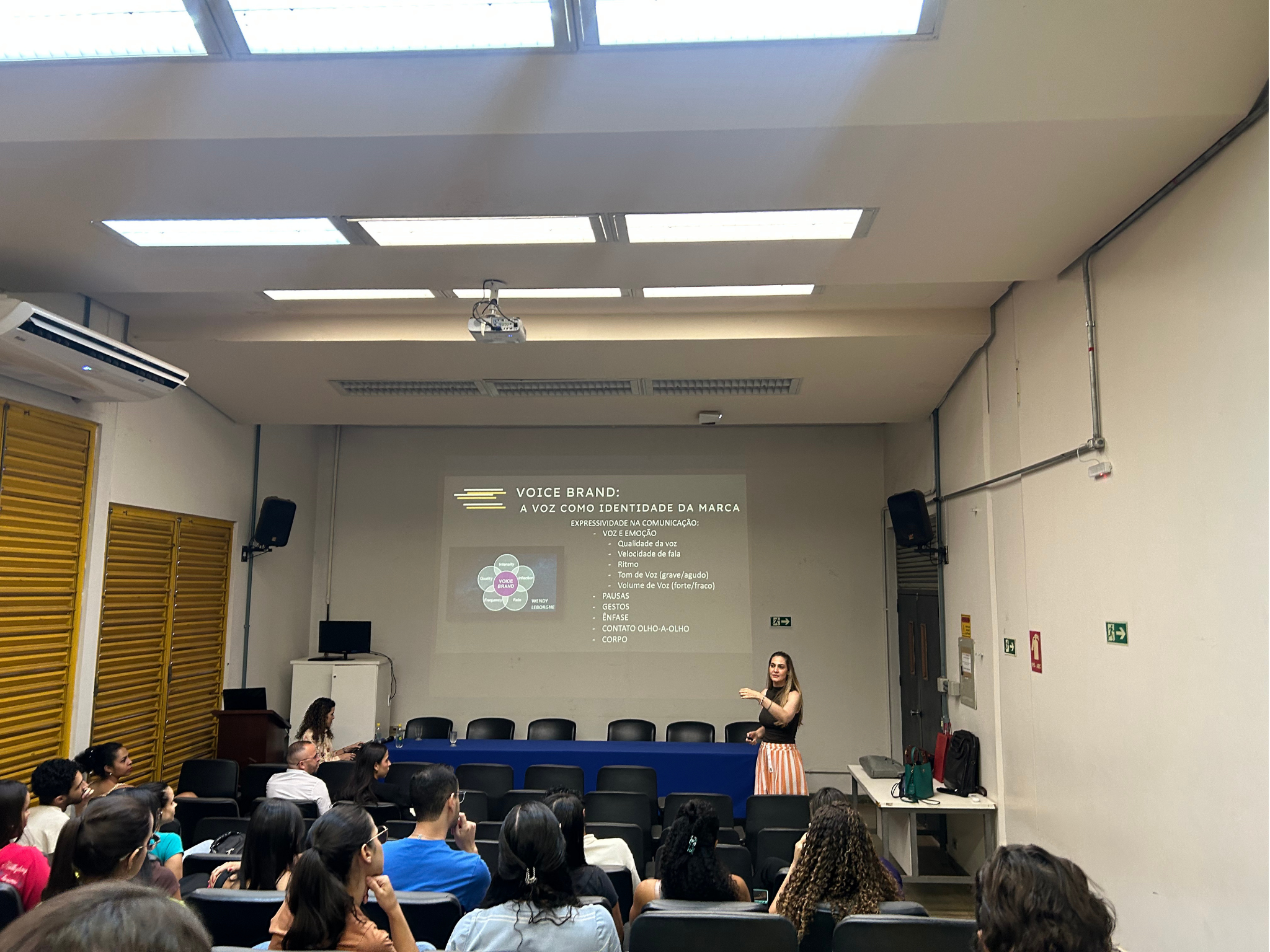 Palestra voz'