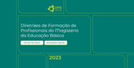 Texto na Imagem: E-book Diretrizes de formação de profissionais do magistério da Educação Básica