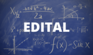 Texto na imagem: Edital