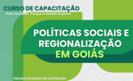 Banner do curso de Capacitação em Políticas Sociais.