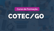 Banner dos cursos de formação da COTEC/GO.