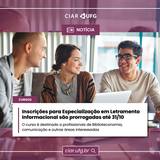 Inscrições para Especialização em Letramento Informacional são prorrogadas