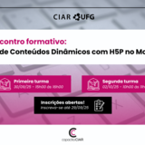 Imagem mostra informações de inscrição em curso do programa Capacita CIAR