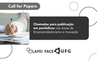 Chamadas para revistas de Empreendedorismo e Inovação