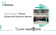 Capa notícia Lapei integra o Fórum Goiano de Governo Aberto