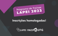 Arte notícia - homologação inscrições Programa Trainee 2023