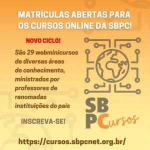 Matrículas abertas - SBPC 