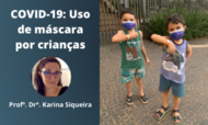 Uso de máscaras - crianças